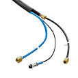 фото Горелка TIG TP 25 (M12x1, 1/4G, 3/8G, 2PIN) 4м водяное охлаждение TBW2501-04